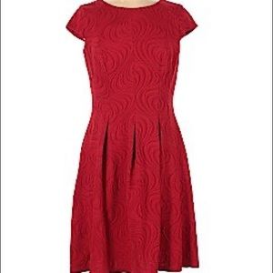 Red MIDI Dress